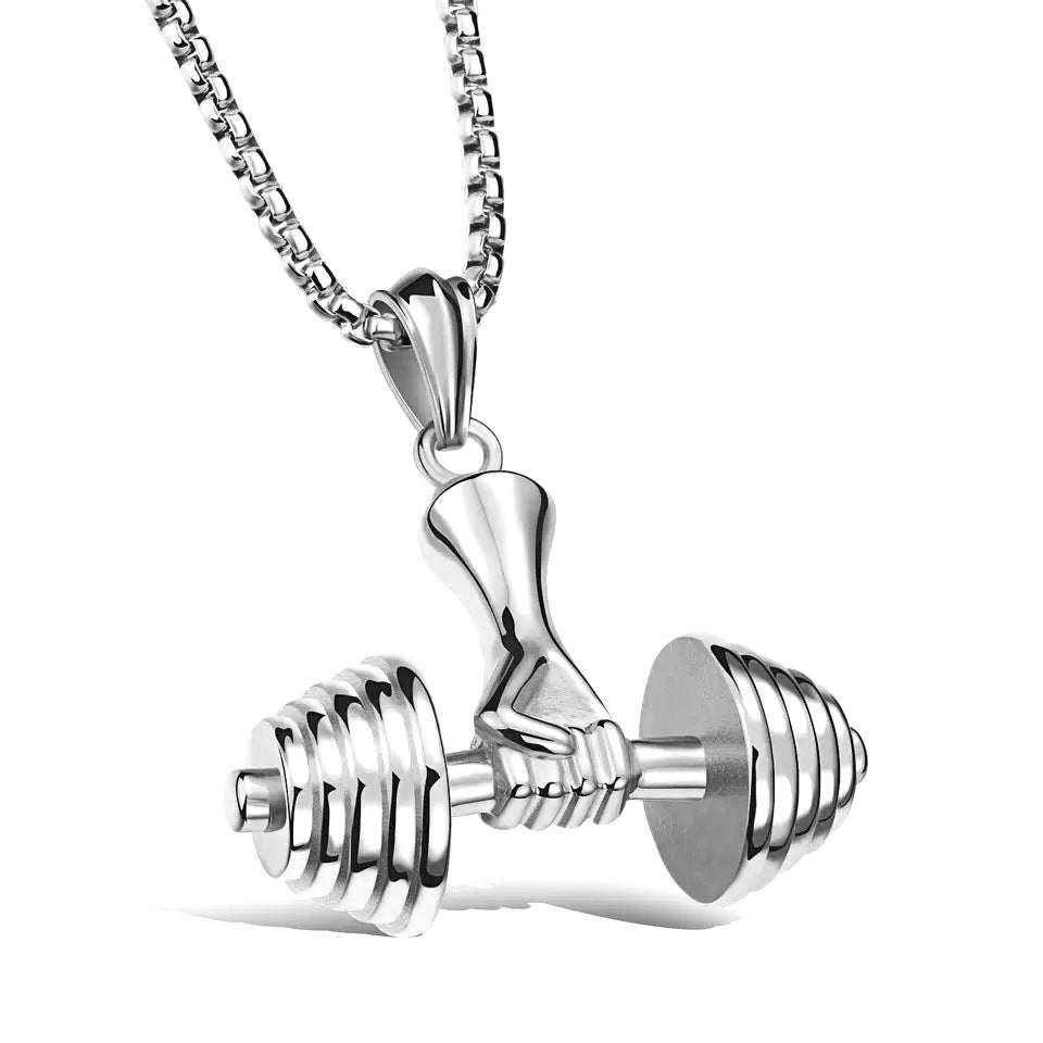 Wholesale Musical Note Titanium Steel Men's Necklace
